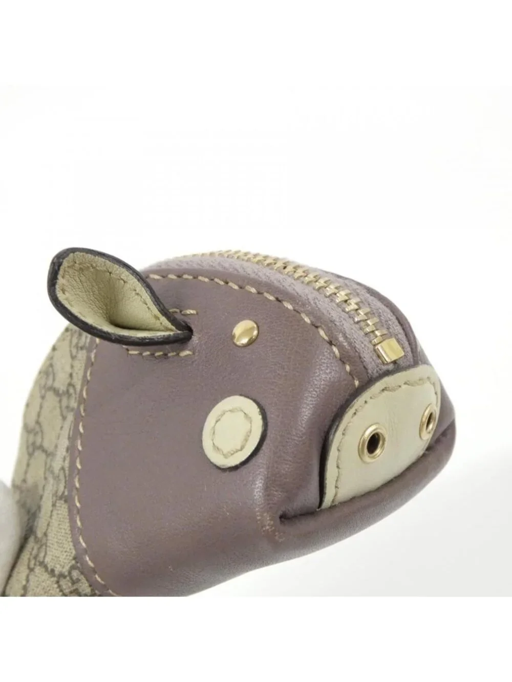 ★SOLD★ Gucci Coin Case Coin Purse Beige - Picture 2 of 6